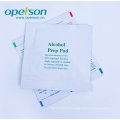 Disposable Medical Alcohol Swab with Different Sizes